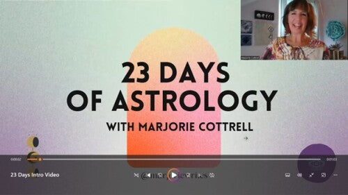 NEW VIDEO SERIES: 23 Days of Astrology