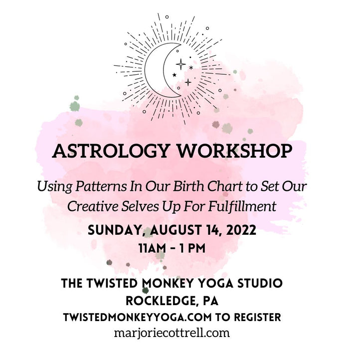 Upcoming Workshop: Astrology for Creatives
