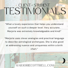 Load image into Gallery viewer, LIVE ONLINE COURSE: Contemplative Astrology