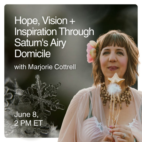 Hope, Vision + Inspiration Through Saturn's Airy Domicile
